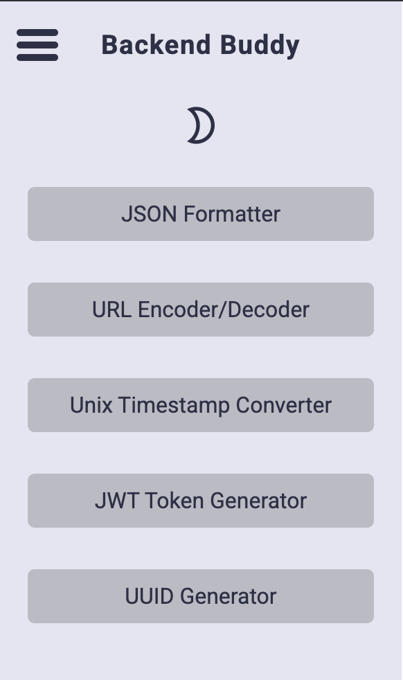 Backend Buddy